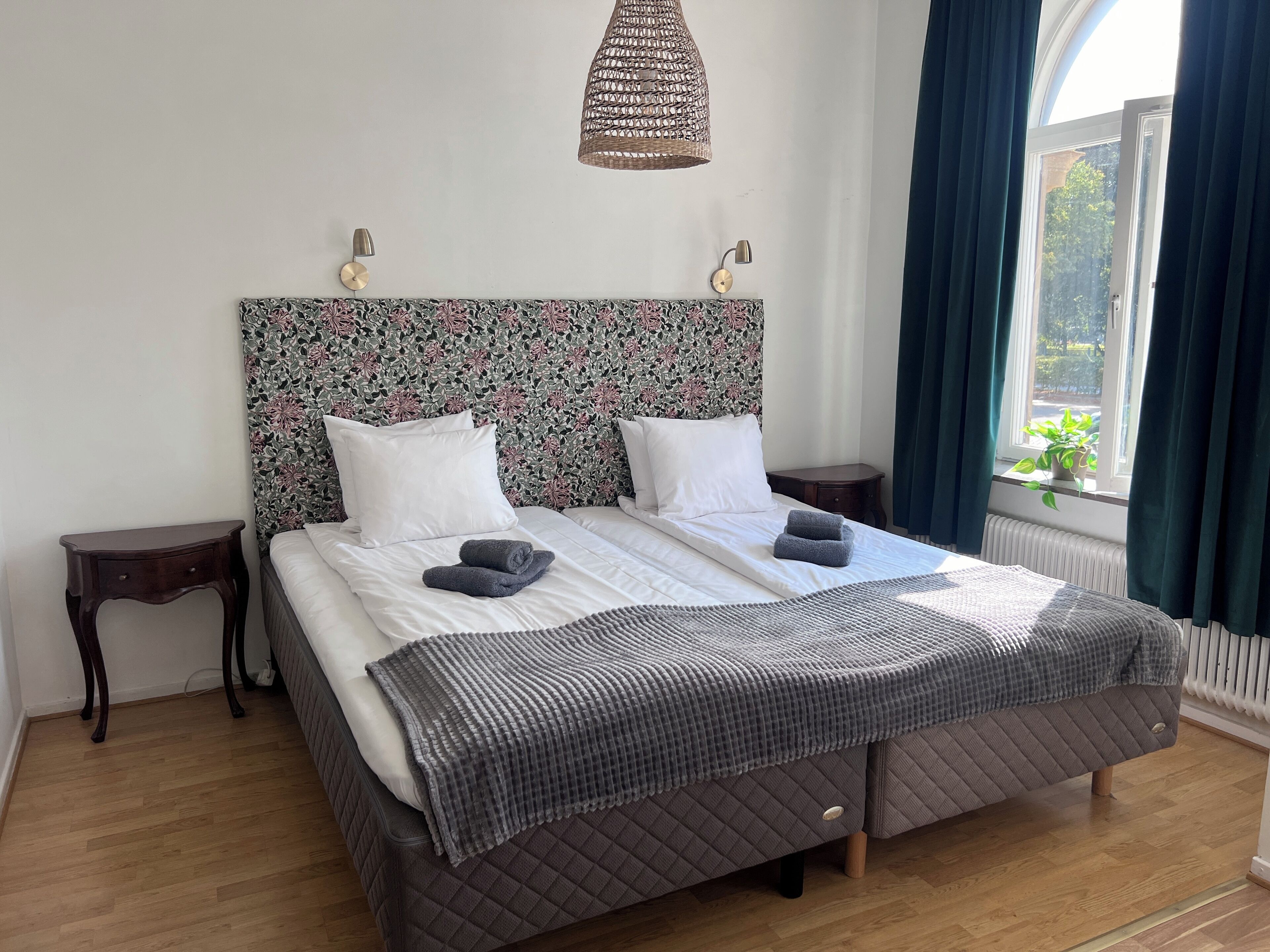 Family Room | Premium bedding, individually furnished, desk, laptop workspace