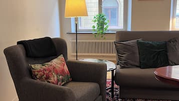 Apartamento | Roupas de cama premium, individualmente mobiliados, escrivaninha