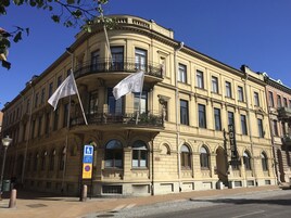 Fachada de la propiedad