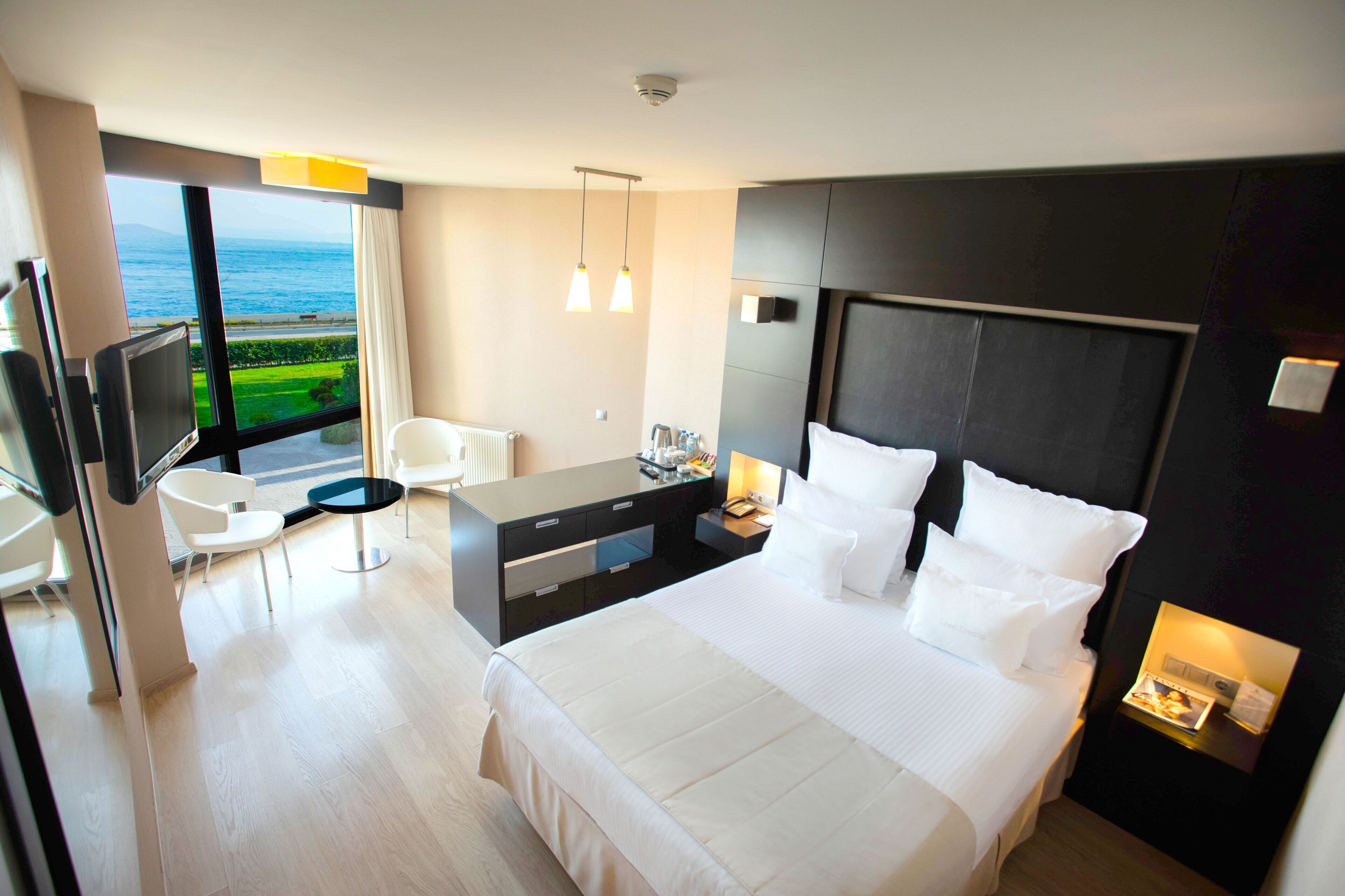 Minibar, in-room safe, desk, laptop workspace