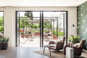 Sala de estar en el lobby