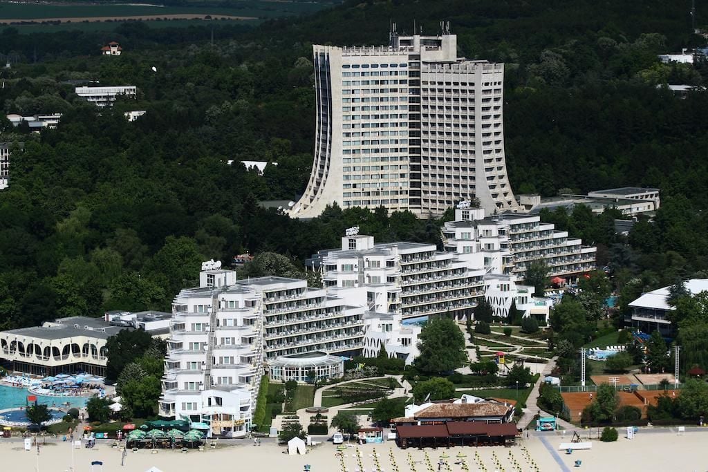 منظر من الجو على ارتفاع عالٍ