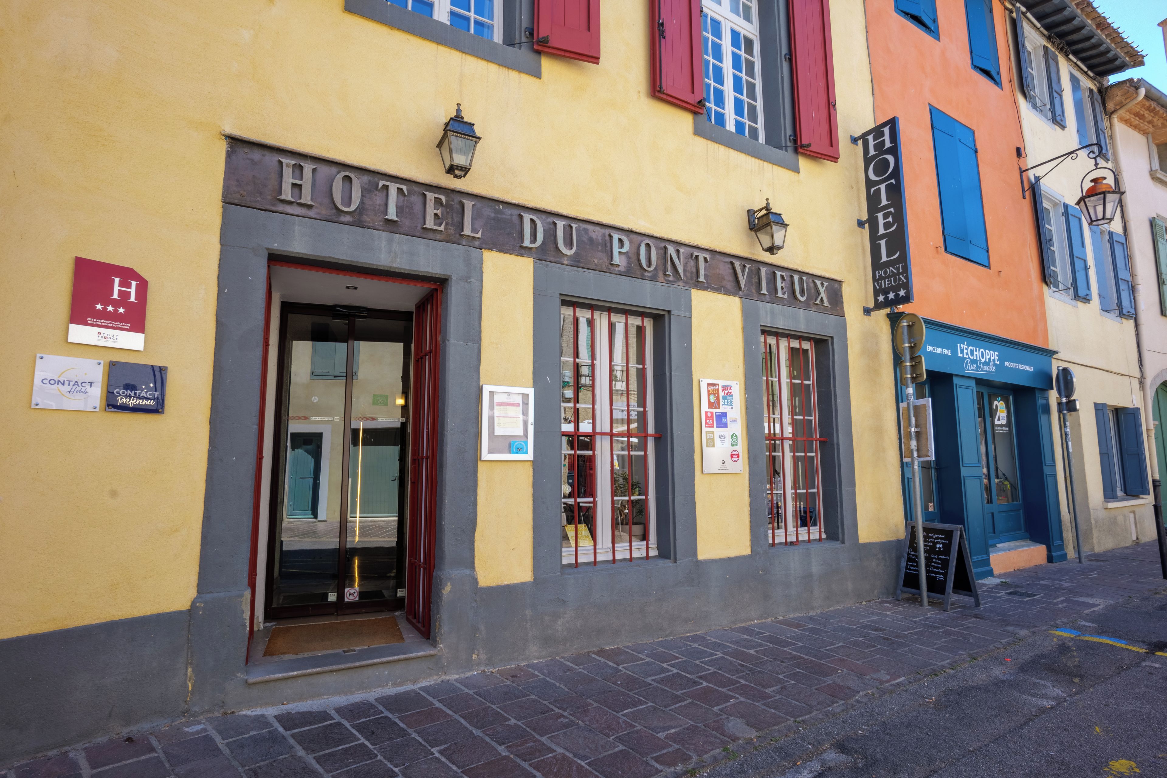Fassade der Unterkunft