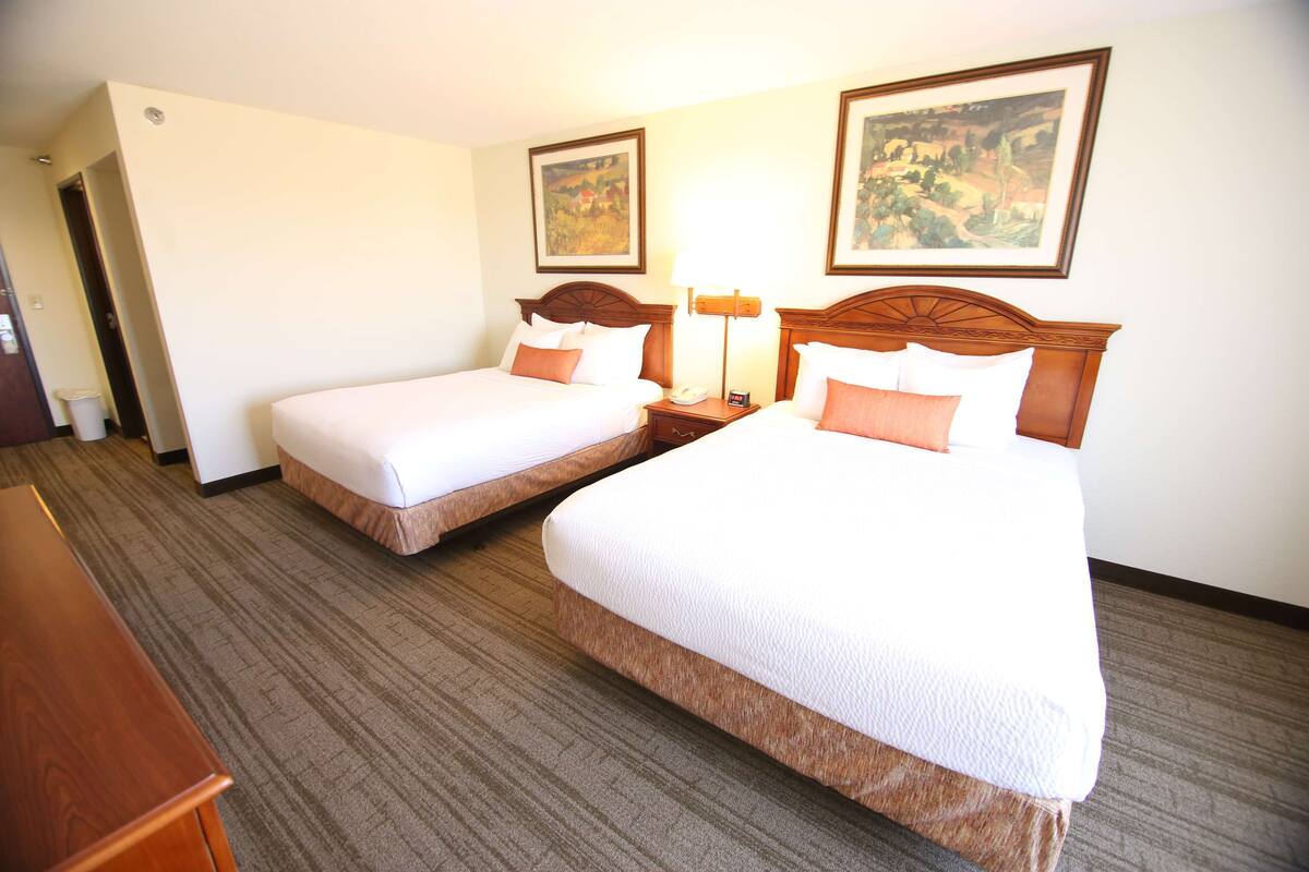 individually furnished, desk, blackout curtains, iron/ironing board