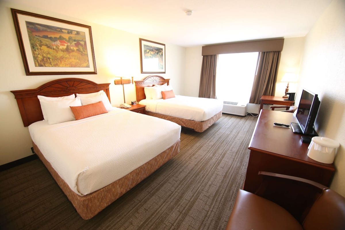 individually furnished, desk, blackout curtains, iron/ironing board