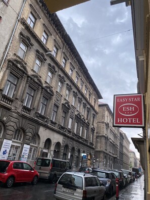 Façade de l’hébergement