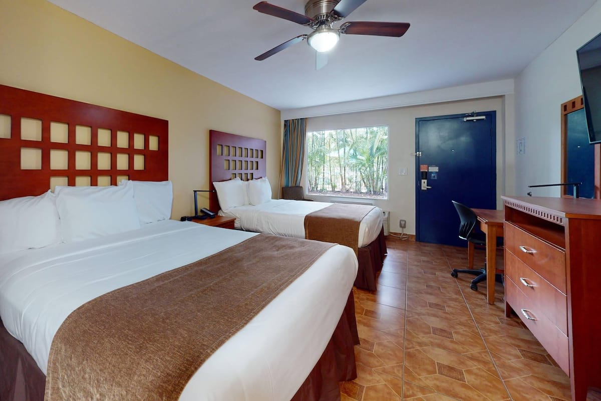 Deluxe Room, 2 Queen Beds, No Pets Allowed | Premium bedding, in-room safe, individually decorated