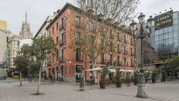 Façana frontal de l'allotjament