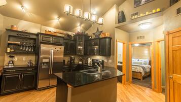 Two Bedroom Condo | Private kitchen | Coffee/tea maker