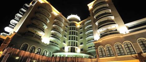 Overnatningsstedets indgangsparti