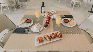 Daily buffet breakfast (EUR 12 per person)