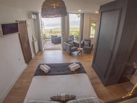 Premium Double Room, 1 King Bed, City View | In-room safe, desk, free WiFi, bed sheets