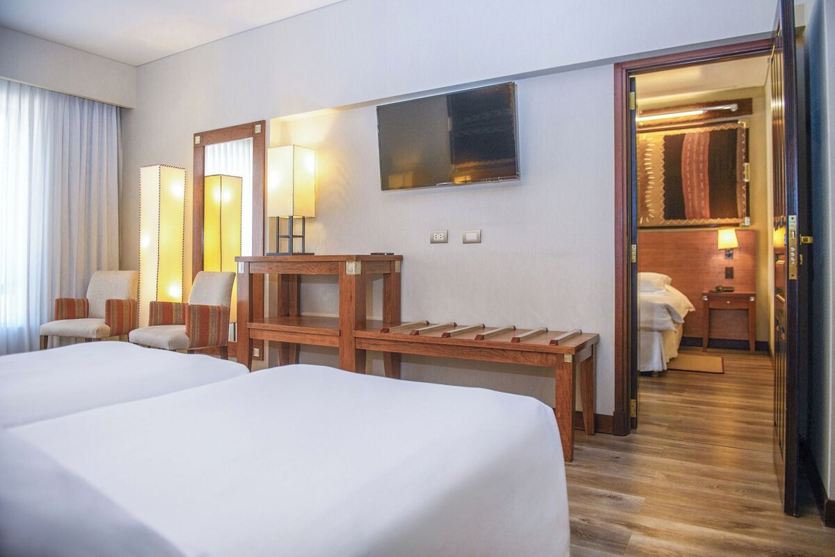 In-room safe, desk, soundproofing, bed sheets
