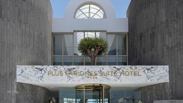 Voorkant van accommodatie