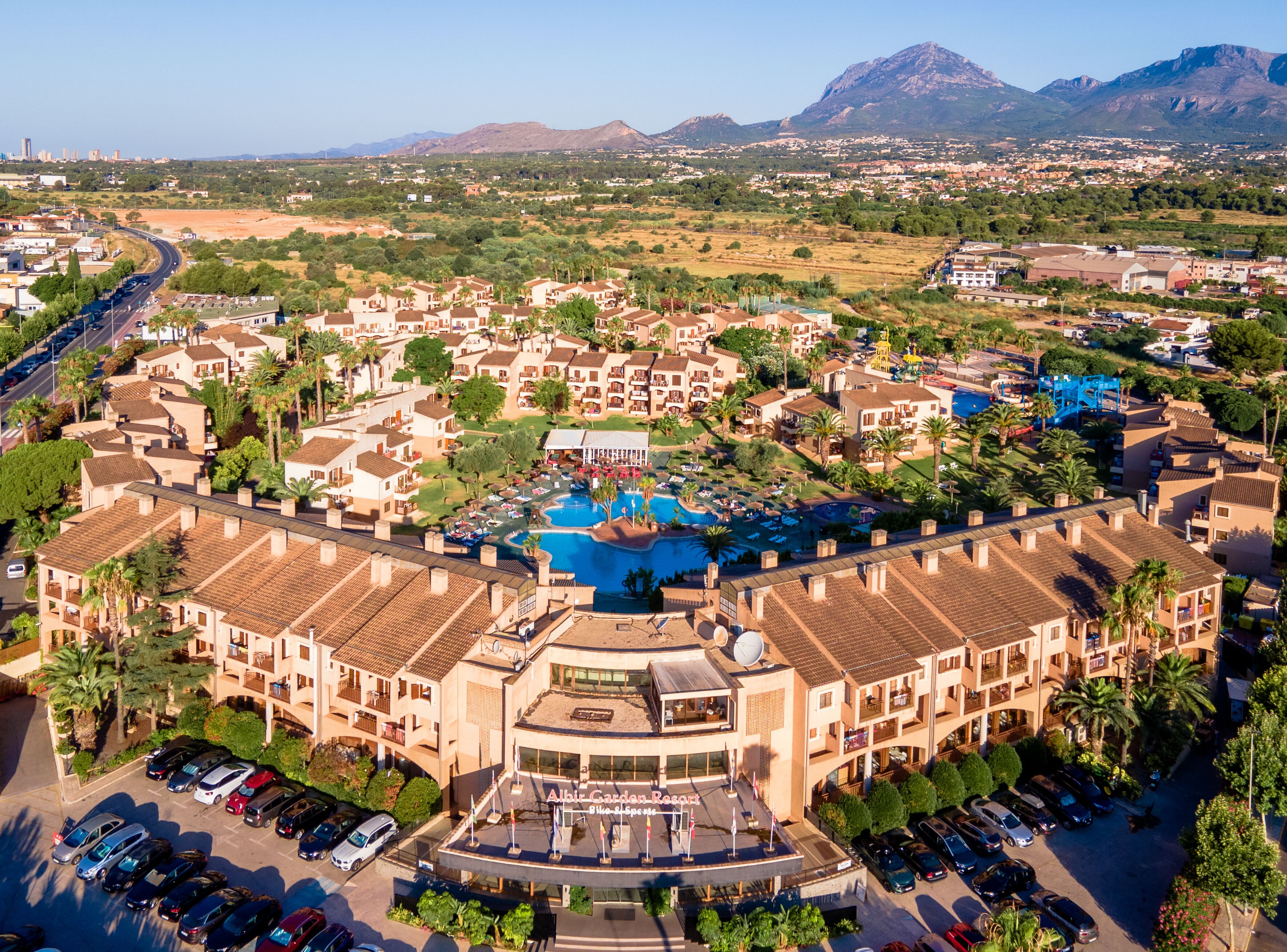 Overnatningsstedets facade