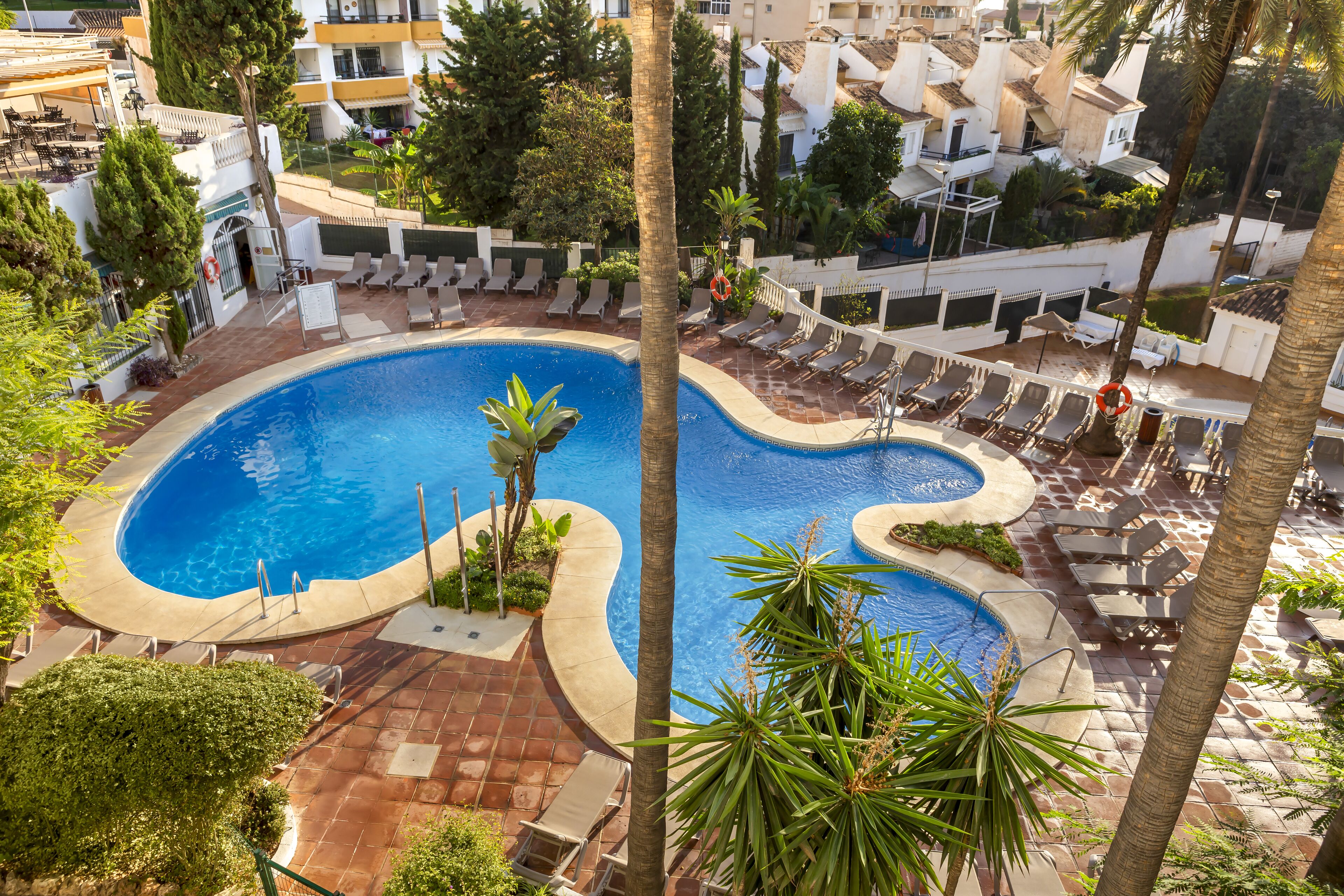 Alberca al aire libre 