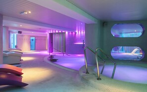 桑拿、熱水浴缸、蒸氣室、身體療程、面部療程、按摩服務