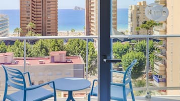 Doppia Standard, terrazzo, vista città | Vista dalla camera