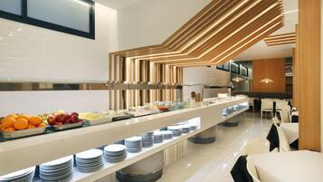 Daily buffet breakfast (EUR 6 per person)