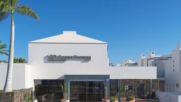 Voorkant van accommodatie