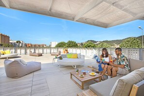 Terrace/patio - Sumus Hotel Monteplaya & Spa 4S - Adults Only (Malgrat de Mar)