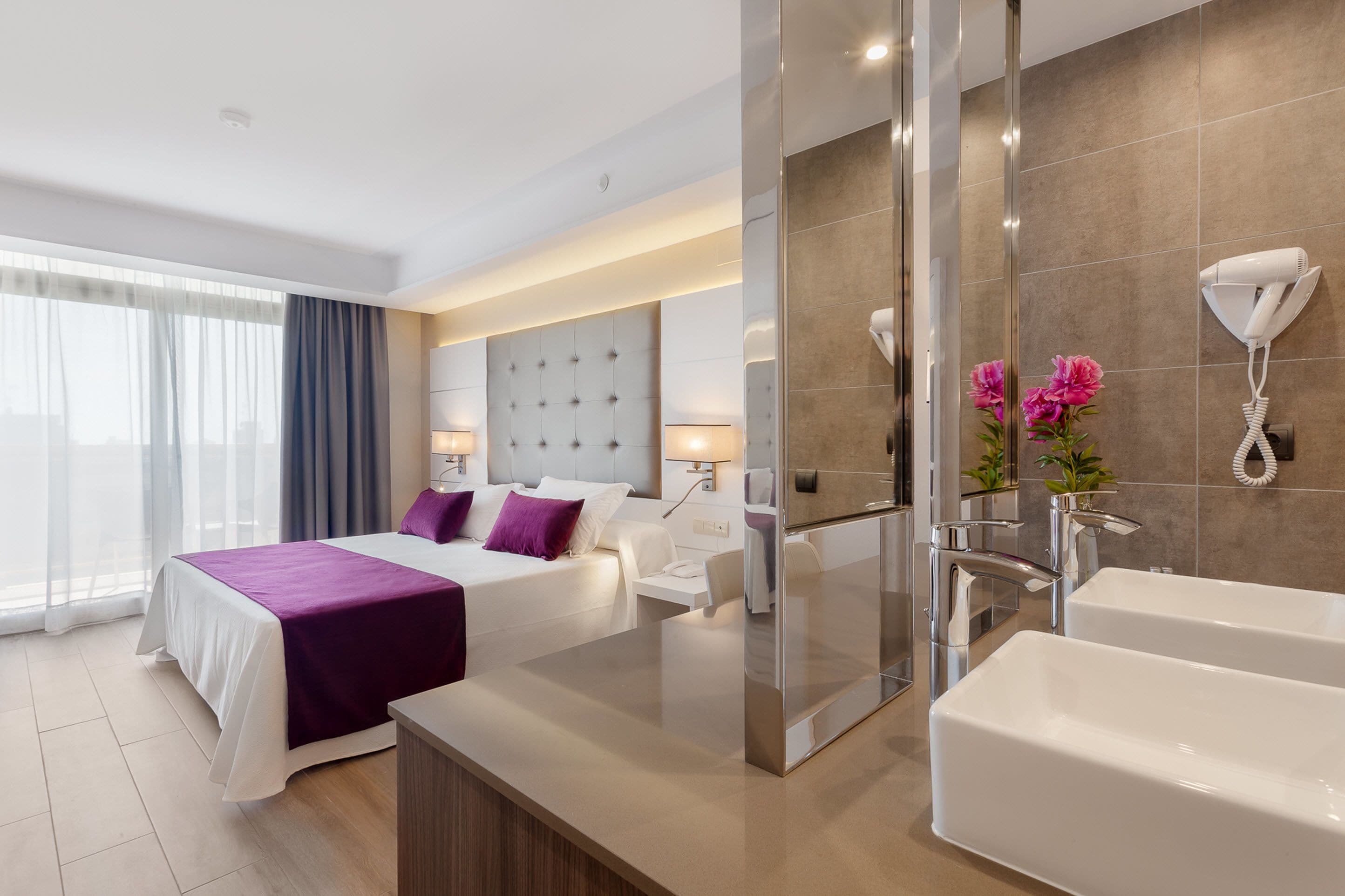 minibar, blackout curtains, free wifi, bed sheets