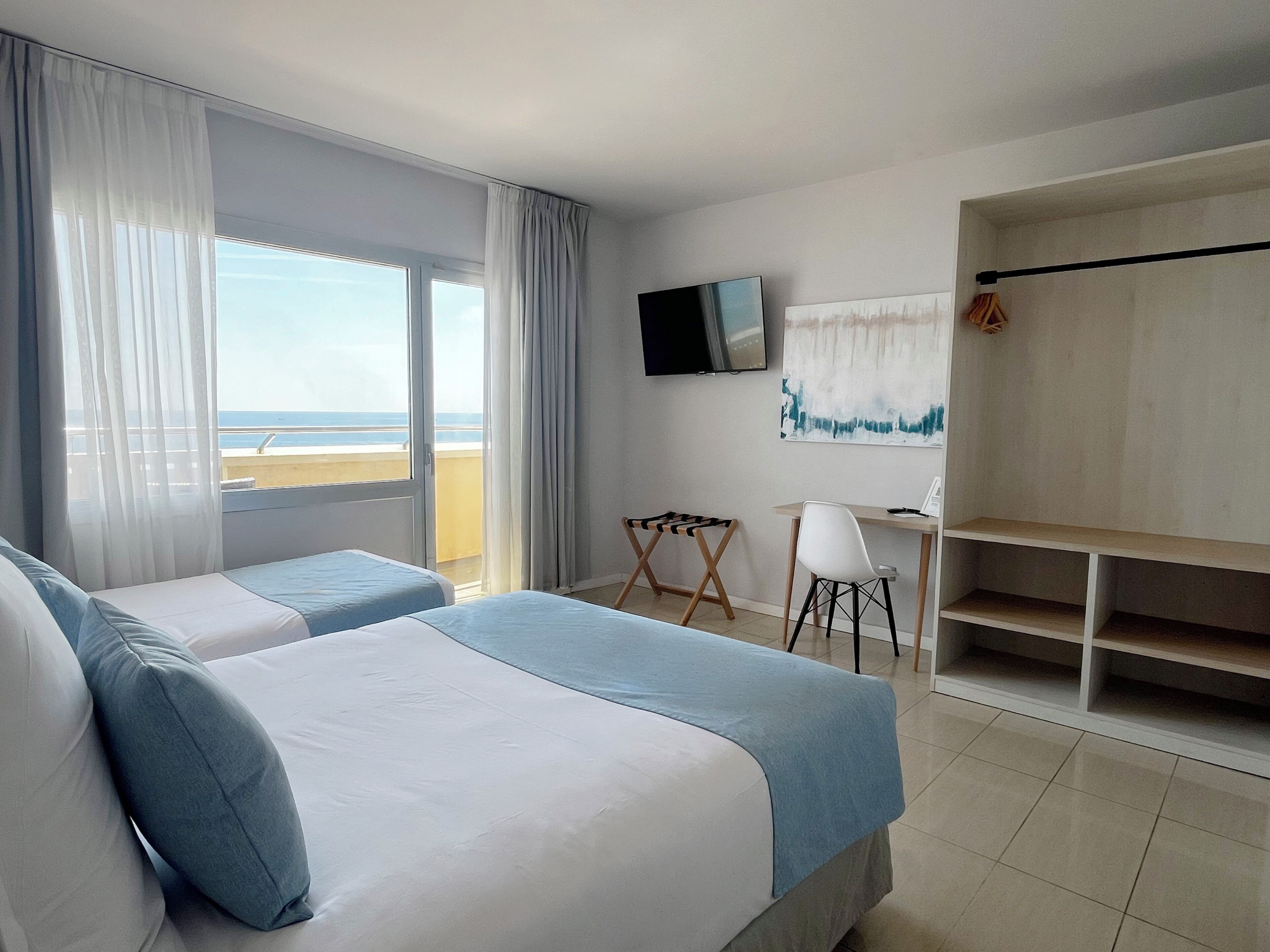 Dobbeltrom – comfort, 1 soverom, balkong, sjøutsikt | Utsikt fra rommet