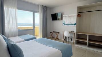 Dobbeltrom – comfort, 1 soverom, balkong, sjøutsikt | Utsikt fra rommet