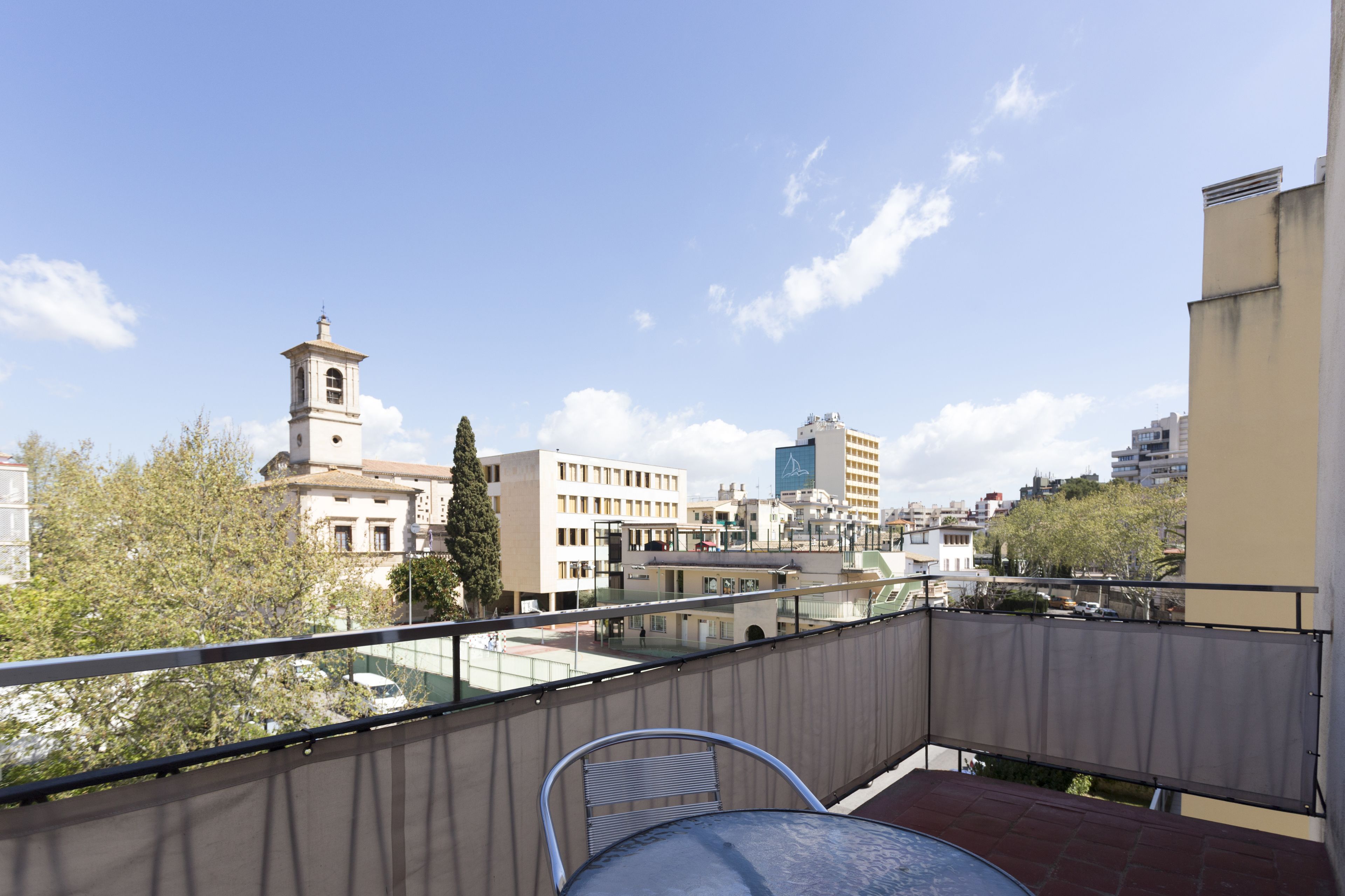 Uitzicht vanuit accommodatie