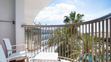 Uitzicht vanuit de kamer