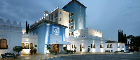 Front of property - evening/night