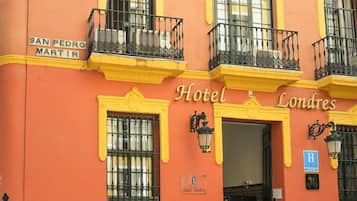 Voorkant van accommodatie