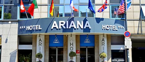 Entrée de l’hébergement