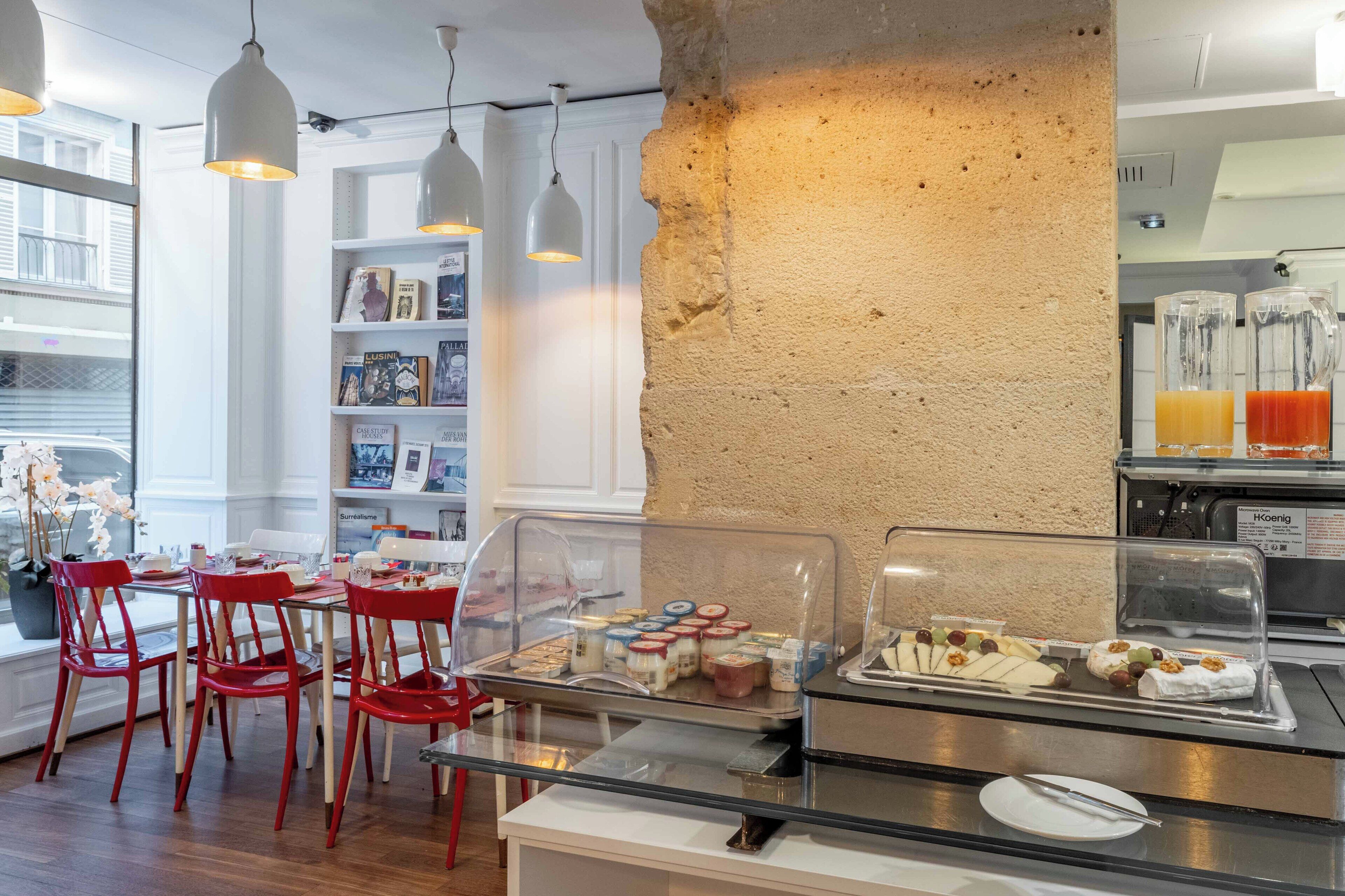 daily buffet breakfast (eur 14 per person)