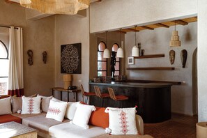 Villa Saada | Living area - Le Jardin Des Douars (Aguerd)
