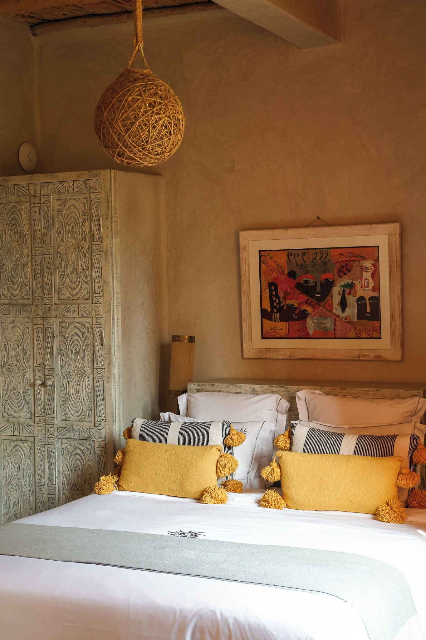 Villa Saada | Egyptian cotton sheets, premium bedding, pillow-top beds, in-room safe