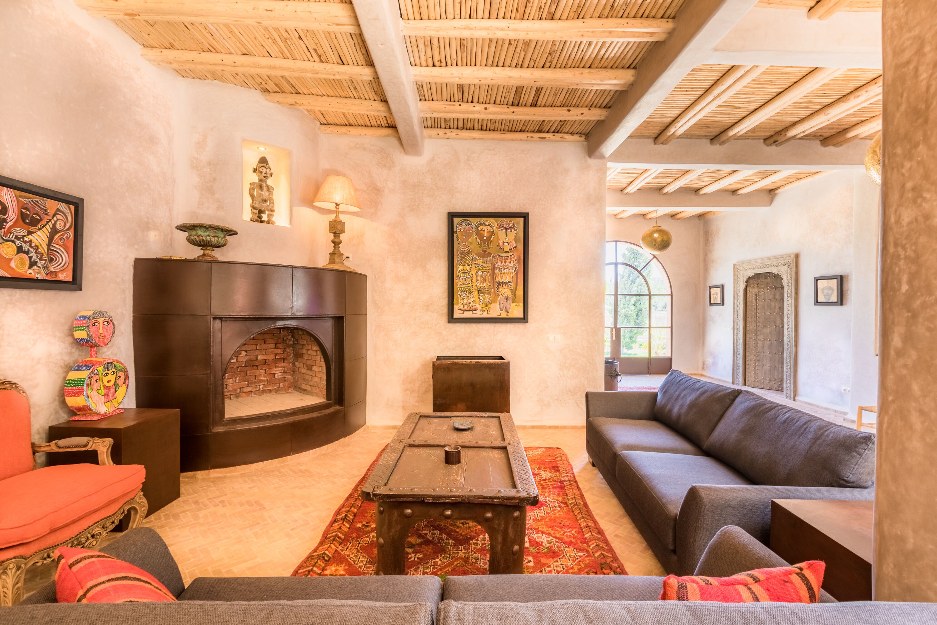 exclusive villa | living area