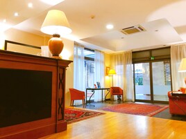 Lobby sitting area