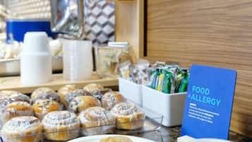 Free daily full breakfast