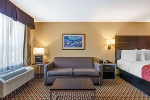 套房, 1 张特大床, 无烟房, 冰箱和微波炉 | 办公桌、熨斗/熨衣板、免费婴儿床、折叠床/加床（额外收费）