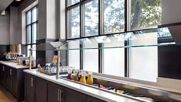 Frokost på farten hver dag (mot et tillegg)