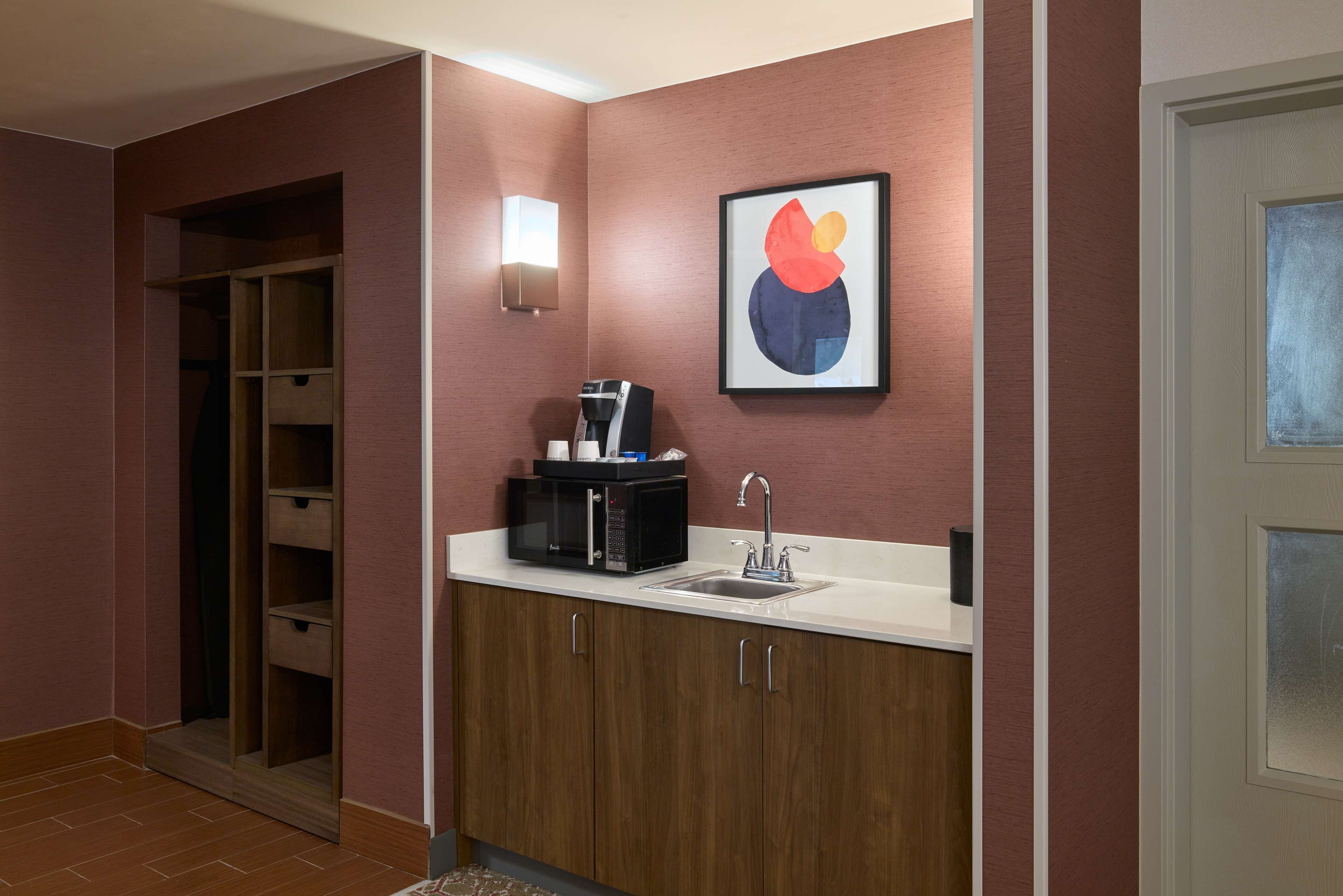 one king bed, non-smoking, accessible | desk, laptop workspace, blackout curtains, iron/ironing board