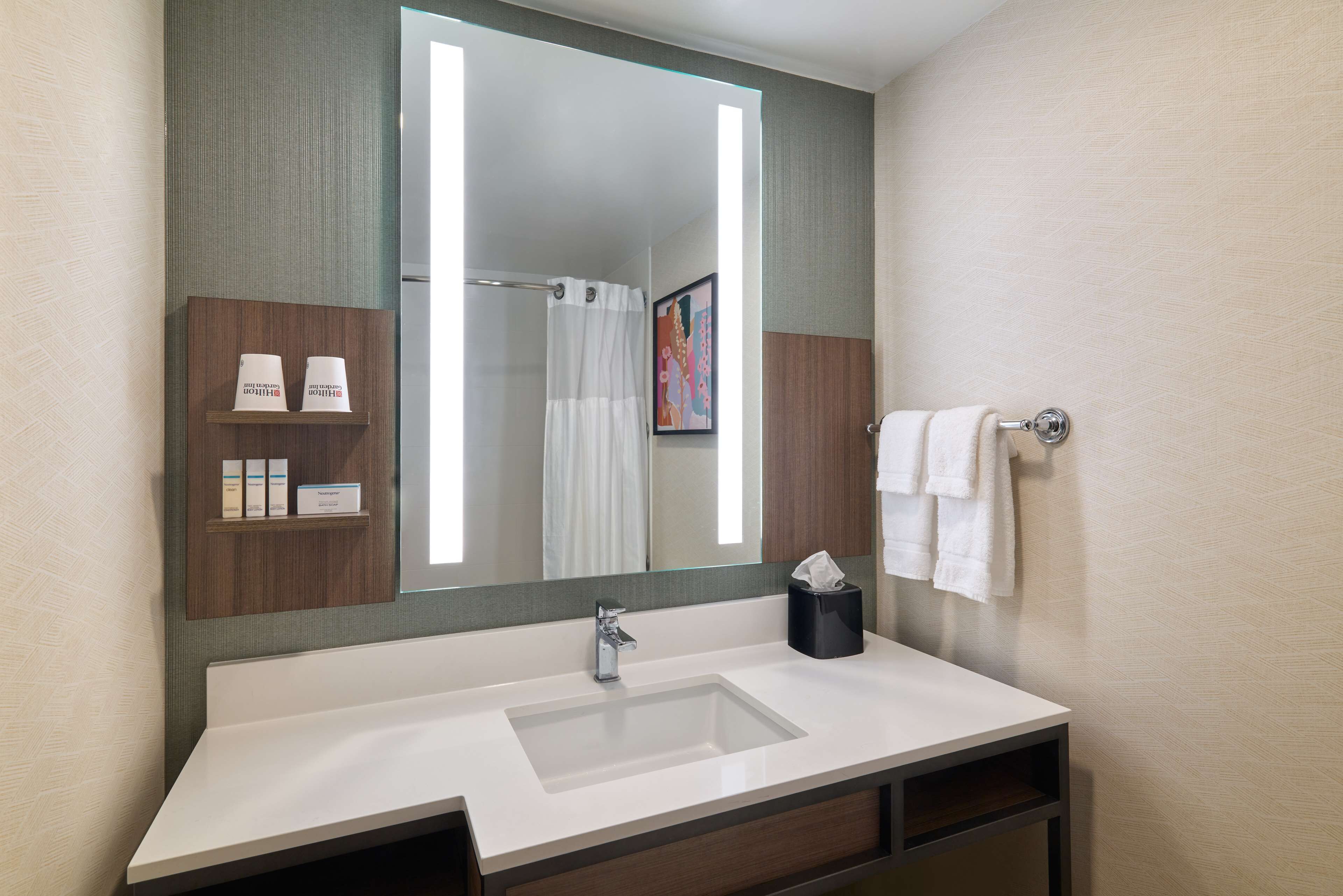 free toiletries, hair dryer, towels, soap