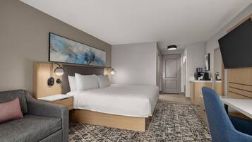 Zimmer, 1 King-Bett und Schlafsofa | Wohnbereich | LCD-Fernseher, Videospielkonsole