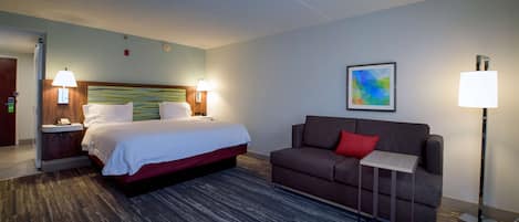 Standard Room, 1 King Bed with Sofa bed | Premium bedding, in-room safe, desk, blackout drapes