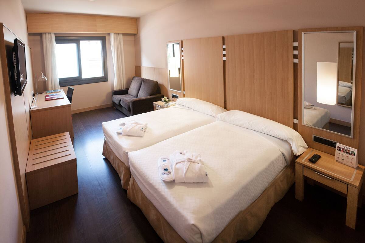 Double or Twin Room | Premium bedding, minibar, in-room safe, desk