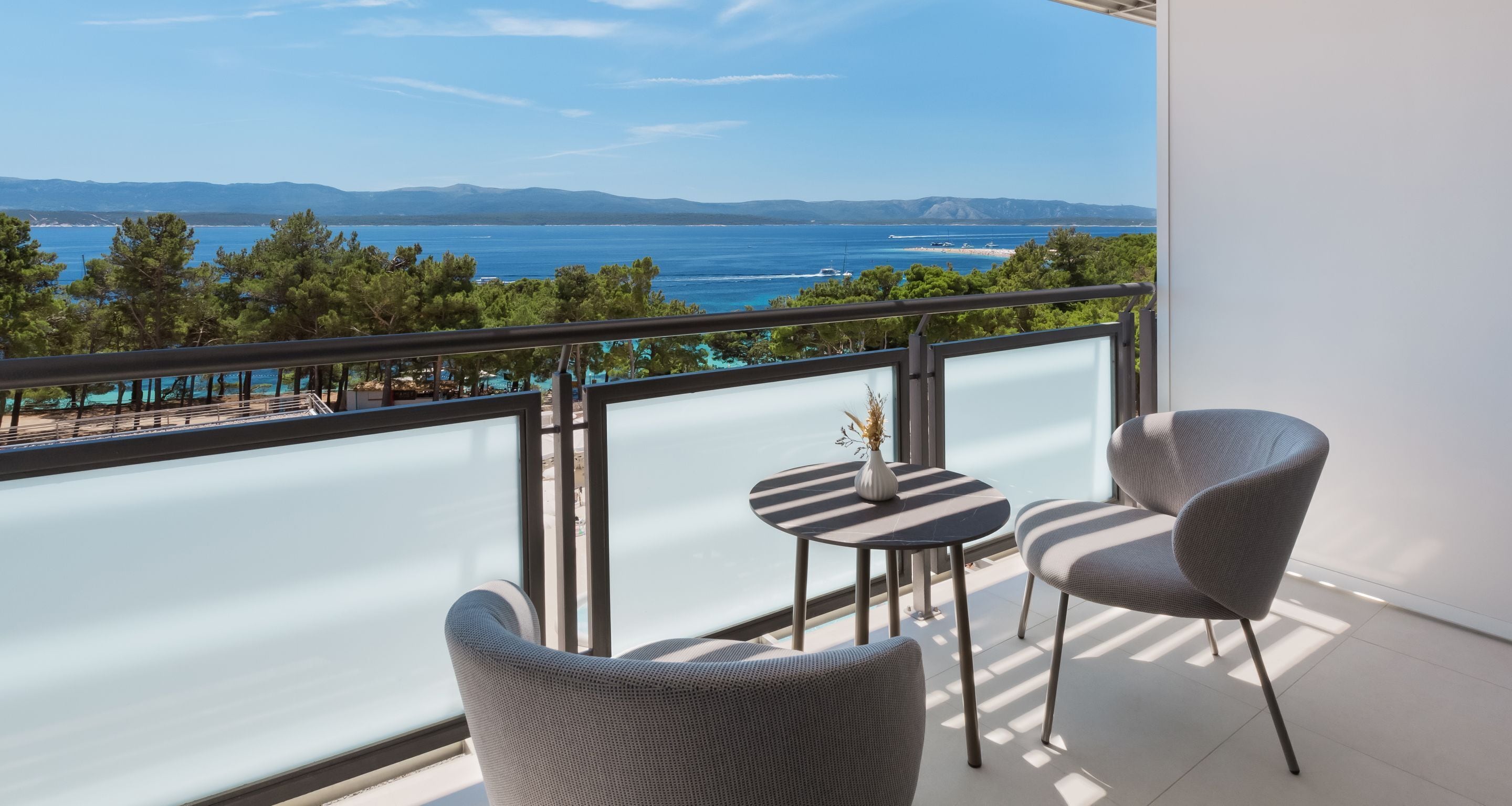 Premium Double or Twin Room, Balcony, Sea View | View from room