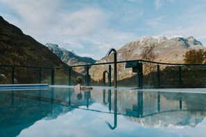 Indoor pool, 2 outdoor pools, open 6 AM to 11 PM, pool loungers