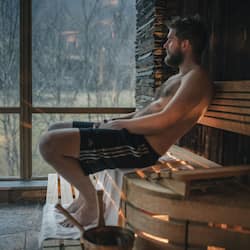 Sauna, steam room, Turkish bath/hammam, body treatments, body wraps
