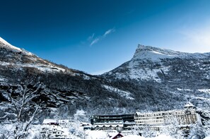 Fachada de la propiedad
